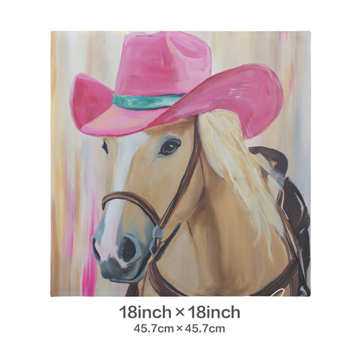Baha Ranch Cowgirl Horse Velvety Soft Throw Pillow Case Made in America Baha Ranch Western Wear