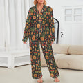 Baha Ranch Colores De Mexico - Mexican Culture Satin Pajamas Baha Ranch Western Wear