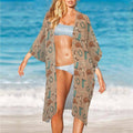 Baha Ranch Totally Western Duster Kimono Coverup Baha Ranch Western Wear