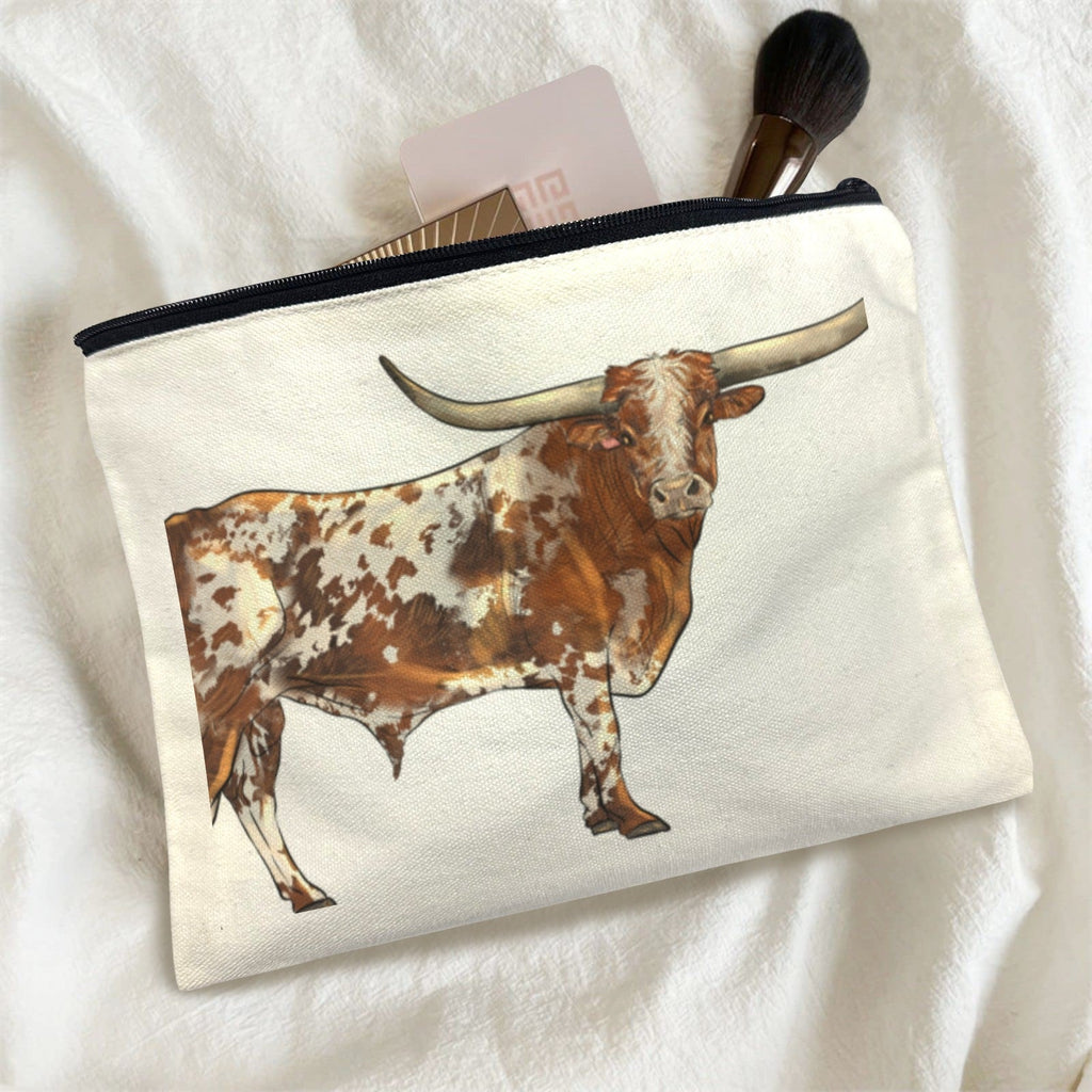 Longhorn Cosmetic Bag Pack of 5 Made in America Baha Ranch Western Wear