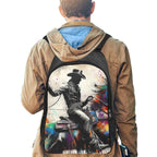 Watercolor Cowboy Backpack Baha Ranch Western Wear