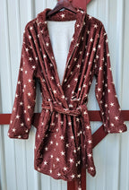 Cowgirl Says God Bless Women's Western Bath Robe Baha Ranch Western Wear