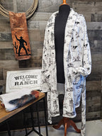 Ranch Life Women's Western Bath Robe Baha Ranch Western Wear