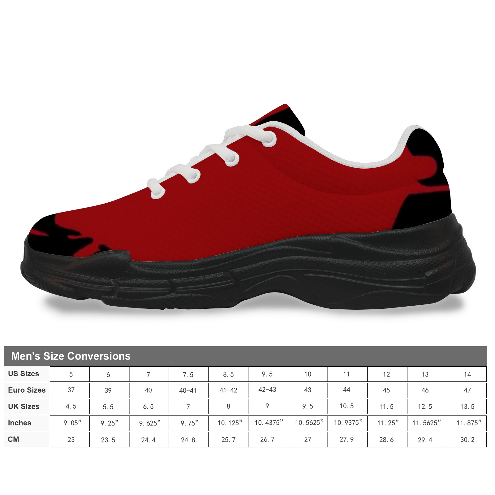 Lyra Men's Chunky Shoes(Model058)
