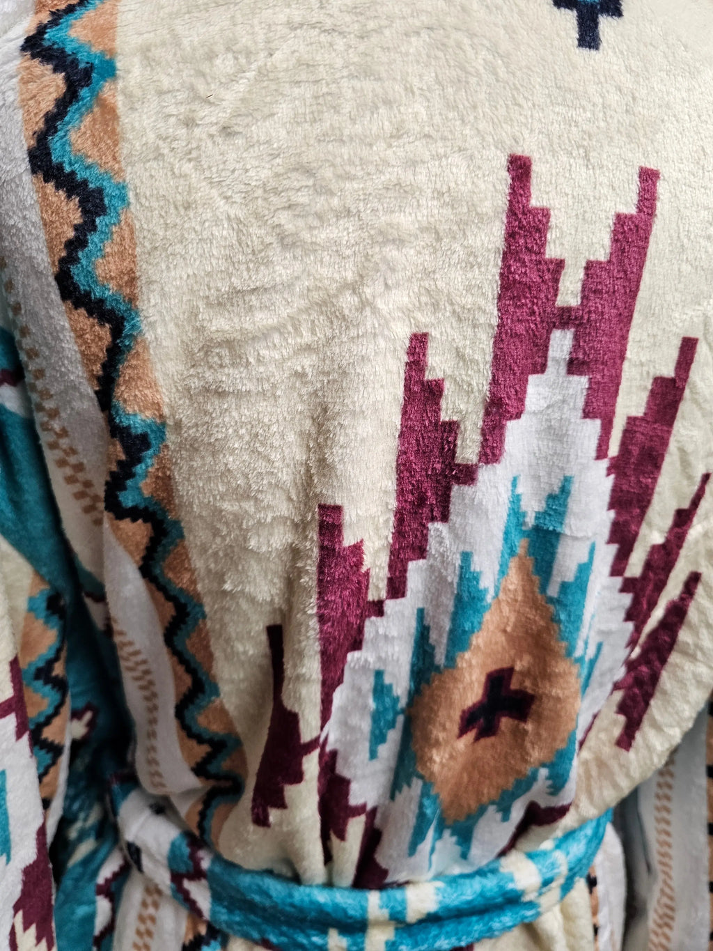 Taos Aztec Women's Bath Robe Baha Ranch Western Wear