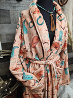 Totally Western Women's Western Bath Robe Baha Ranch Western Wear
