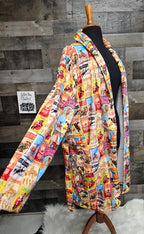 Vintage Rodeo Poster Women's Western Bath Robe Baha Ranch Western Wear