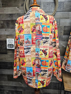 Baha Ranch Women's Vintage Rodeo Poster Blazer Baha Ranch Western Wear