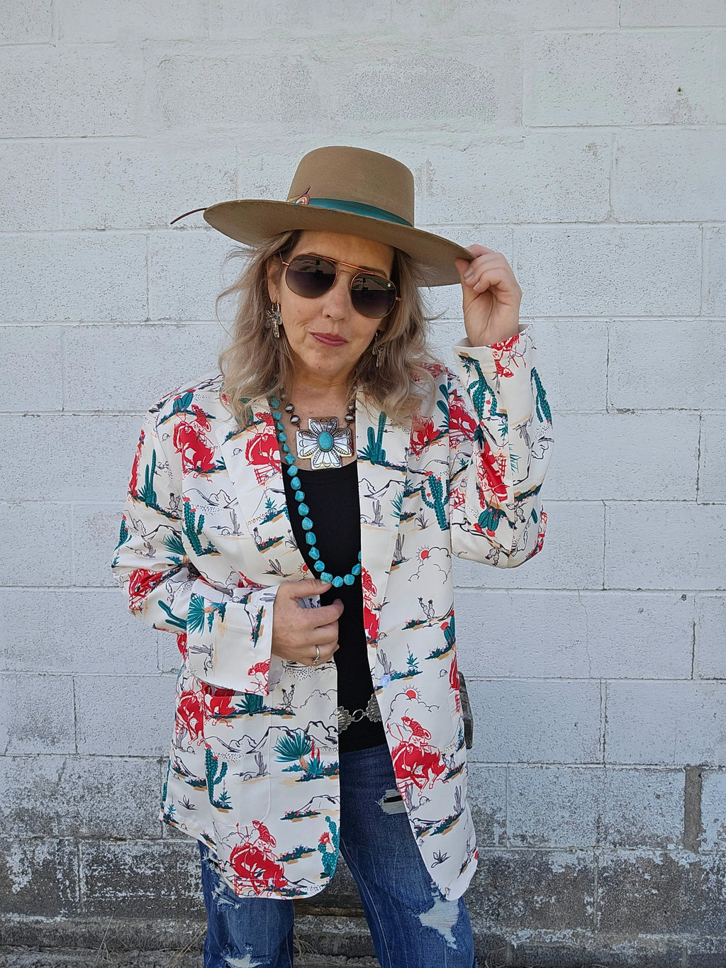 Baha Ranch Desert Rodeo Women's Western Blazer Baha Ranch Western Wear