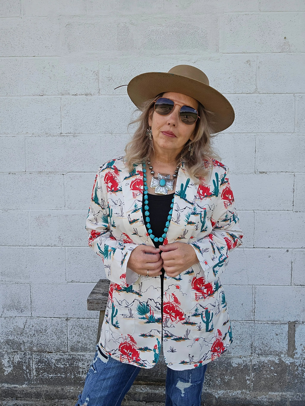 Baha Ranch Desert Rodeo Women's Western Blazer Baha Ranch Western Wear