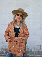 Baha Ranch Cowboy Things Womens Western Blazer Baha Ranch Western Wear