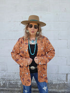Baha Ranch Cowboy Things Womens Western Blazer Baha Ranch Western Wear