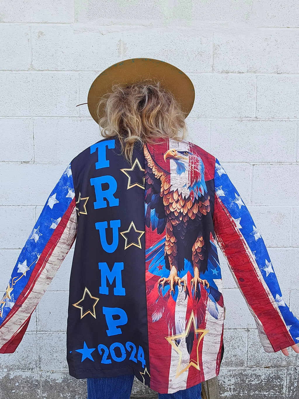 Baha Ranch Ultra Maga Trump Womens Blazer Baha Ranch Western Wear
