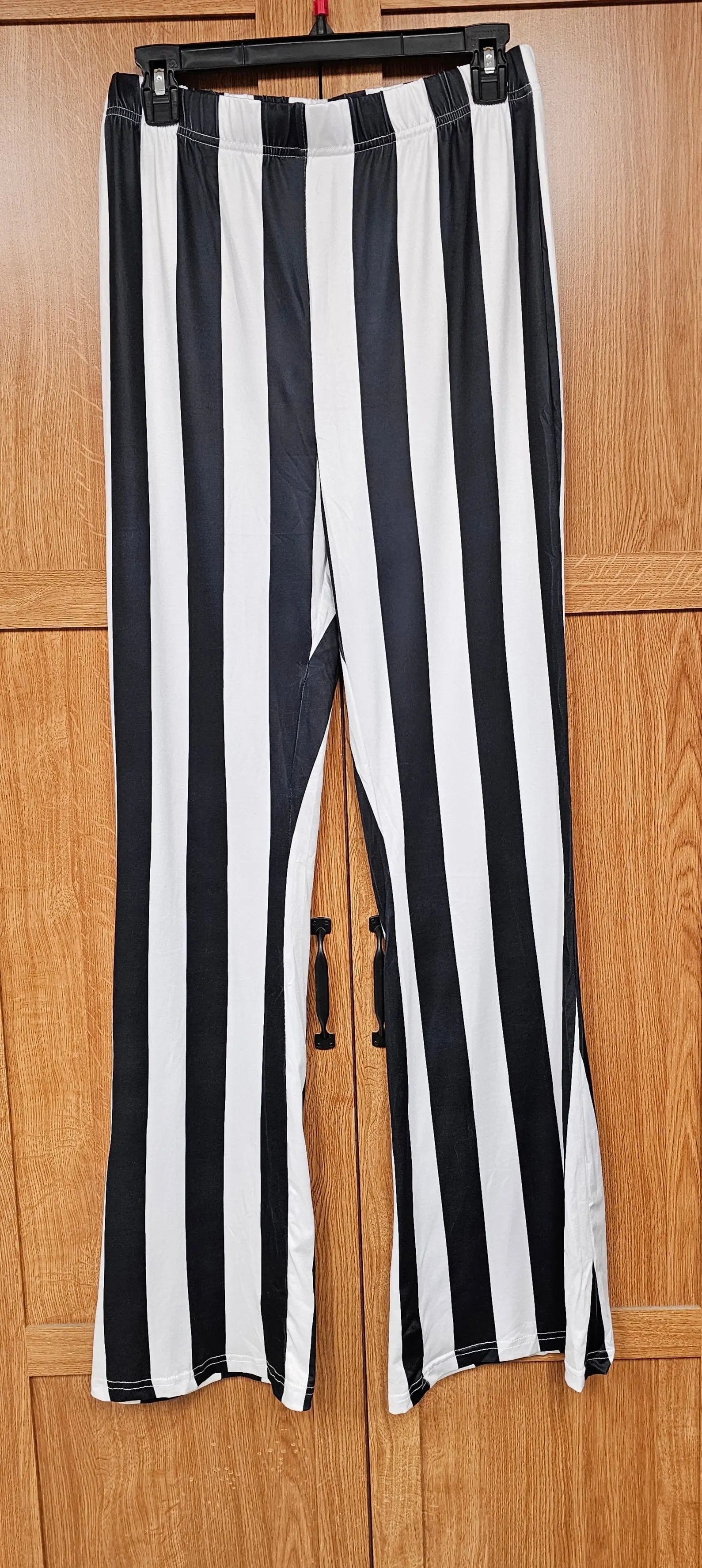 Baha Ranch Beetlejuice Striped Flare Pants Baha Ranch Western Wear