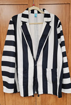 Baha Ranch BeetleJuice Prison Stripe Blazer Women's Baha Ranch Western Wear