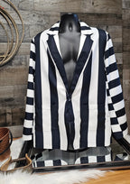 Baha Ranch BeetleJuice Prison Stripe Blazer Women's Baha Ranch Western Wear
