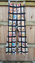 Baha Ranch Vintage Cowboy Collage Western Flare Pants Baha Ranch Western Wear