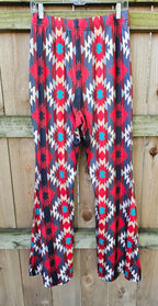 Baha Ranch Sedona Aztec Flare Pants Baha Ranch Western Wear
