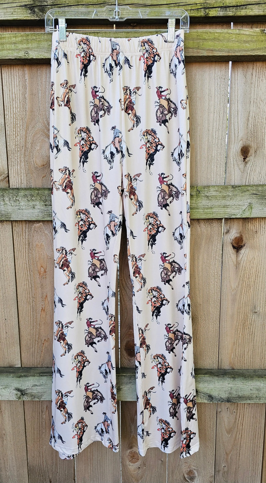 Baha Ranch Vintage Rodeo Cowgirl Flare Pants Baha Ranch Western Wear
