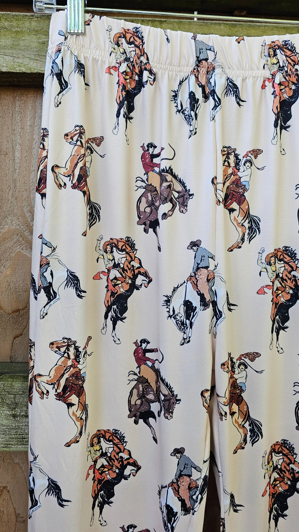 Baha Ranch Vintage Rodeo Cowgirl Flare Pants Baha Ranch Western Wear