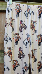 Baha Ranch Vintage Rodeo Cowgirl Flare Pants Baha Ranch Western Wear