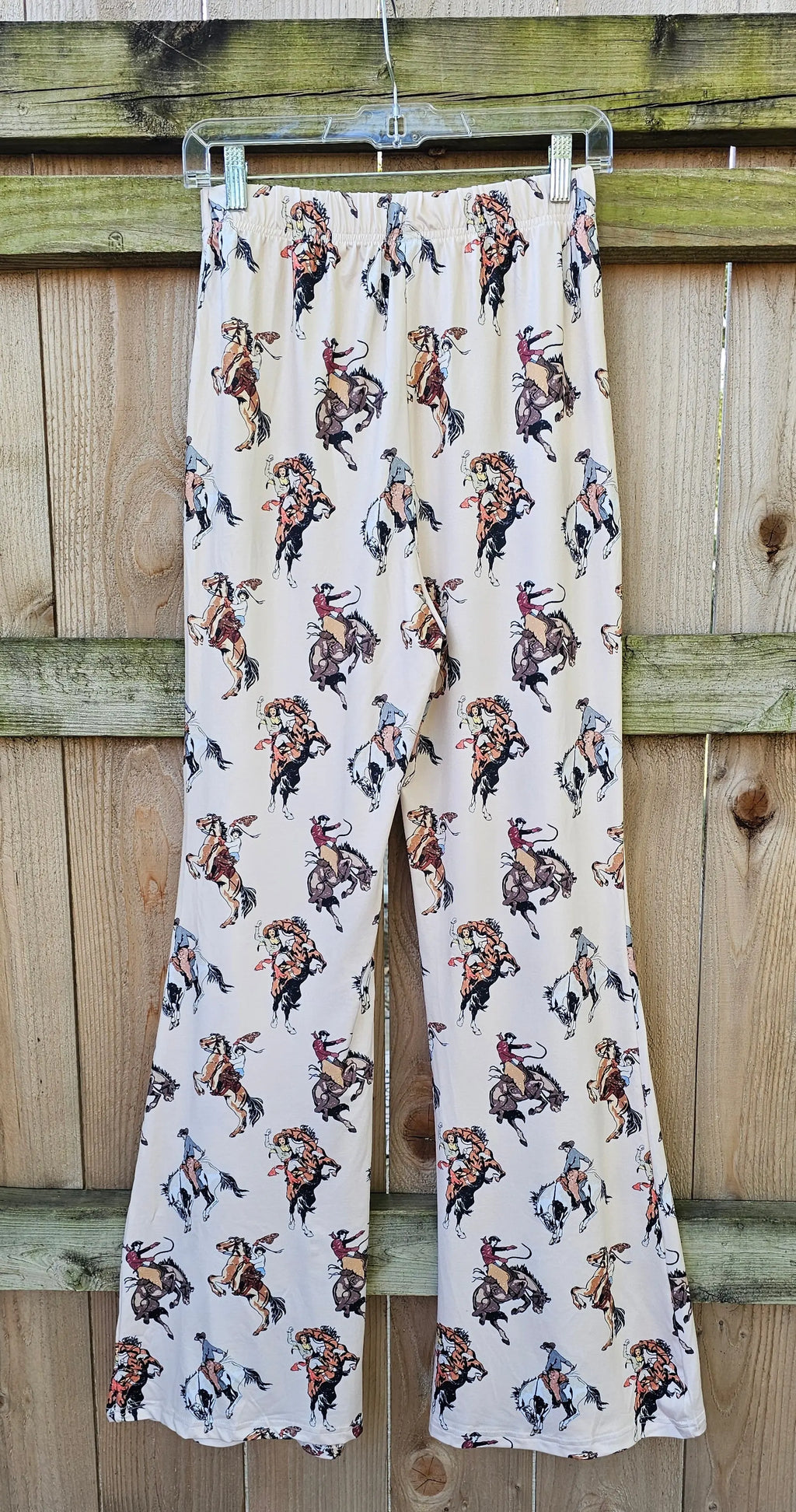 Baha Ranch Vintage Rodeo Cowgirl Flare Pants Baha Ranch Western Wear