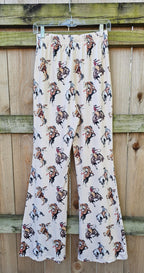 Baha Ranch Vintage Rodeo Cowgirl Flare Pants Baha Ranch Western Wear