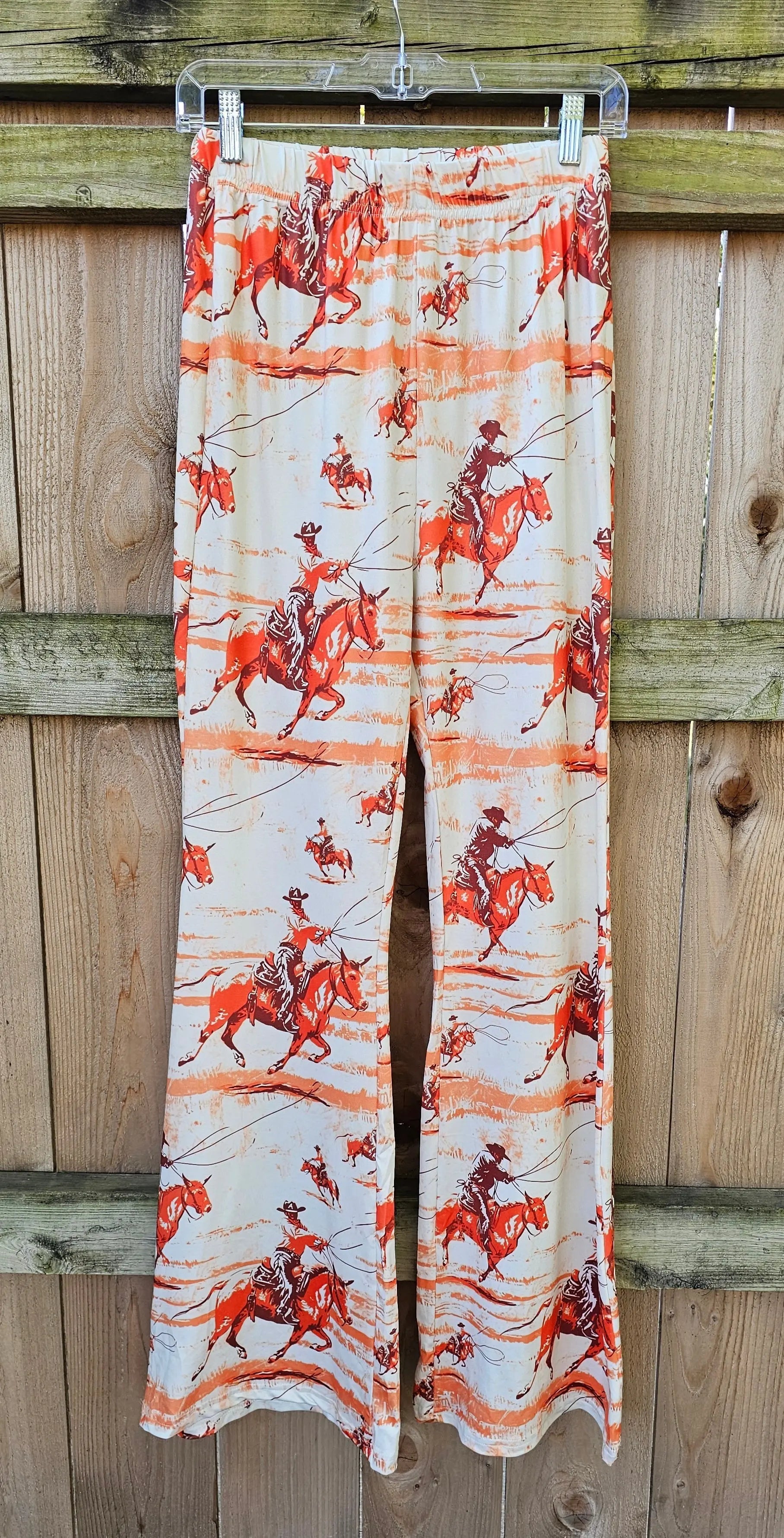Baha Ranch Retro Western Flare Pants Baha Ranch Western Wear
