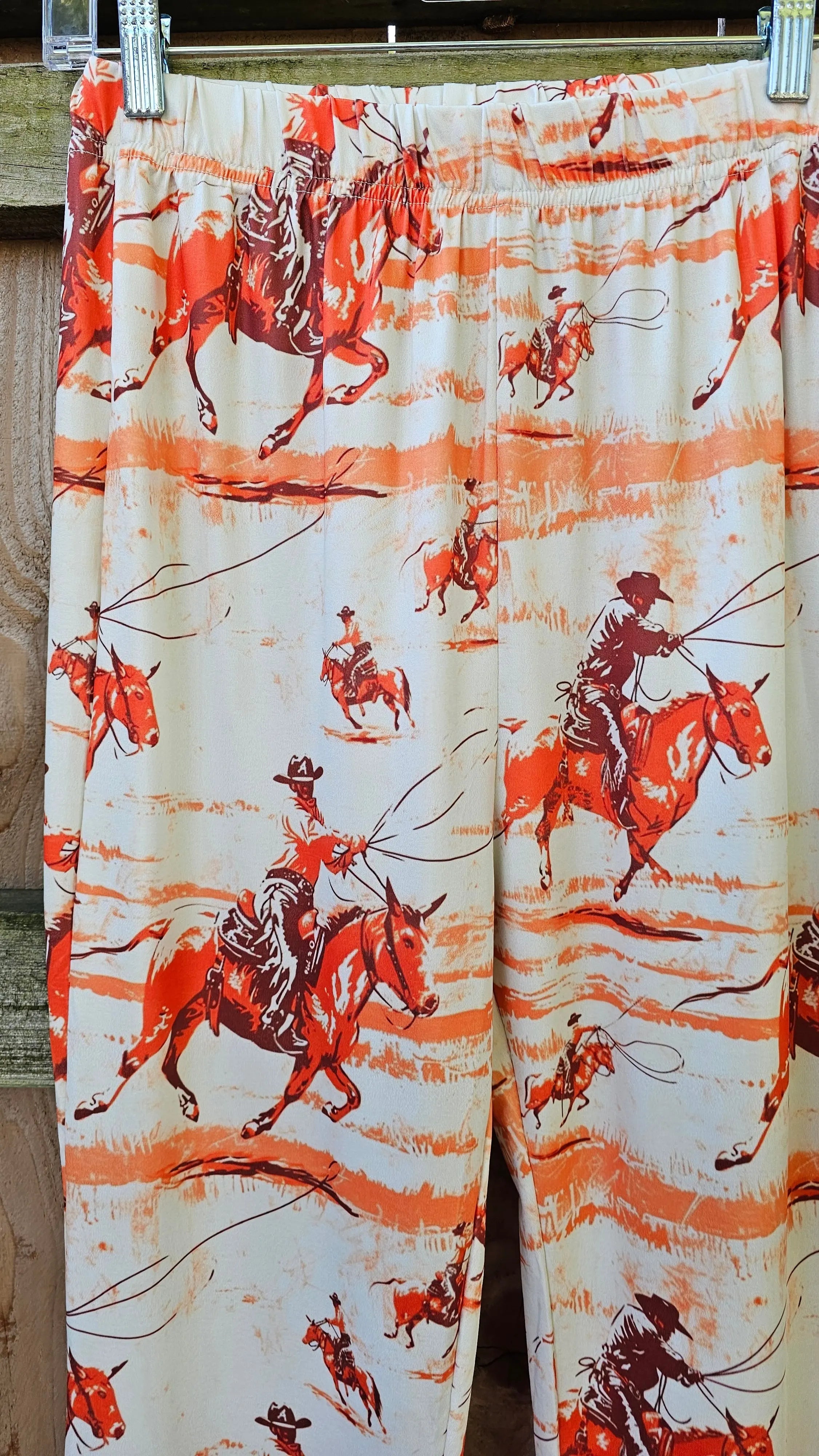Baha Ranch Retro Western Flare Pants Baha Ranch Western Wear