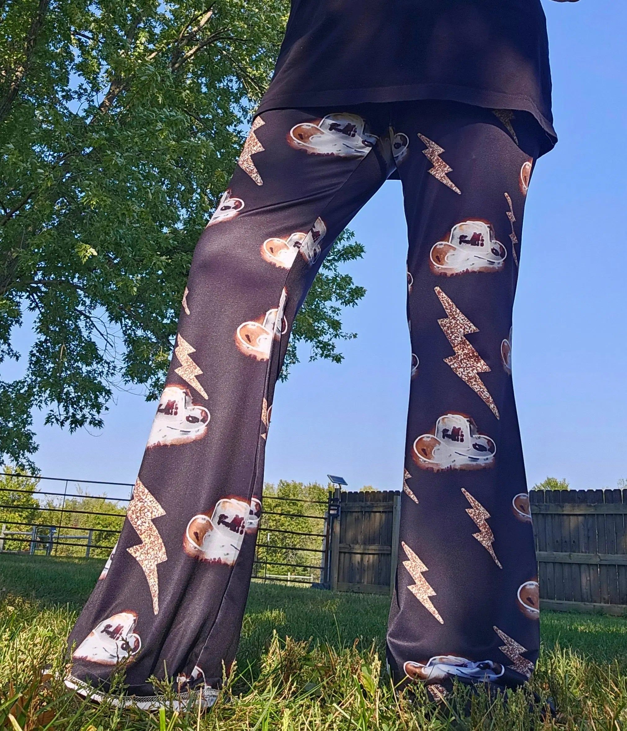 Baha Ranch Disco Cowgirl Flare Pants Baha Ranch Western Wear