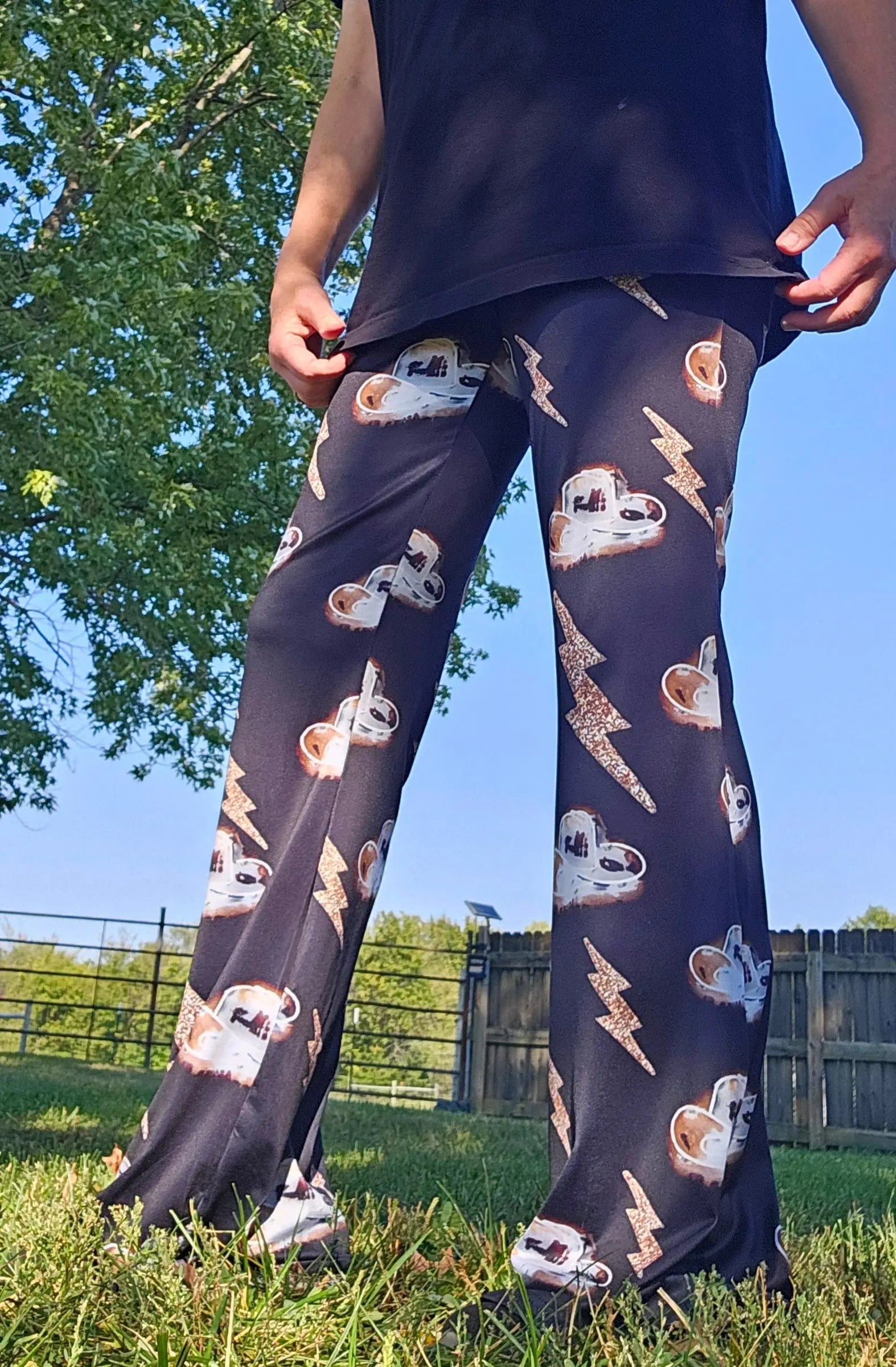 Baha Ranch Disco Cowgirl Flare Pants Baha Ranch Western Wear
