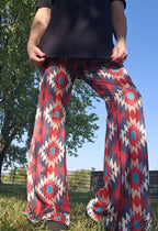 Baha Ranch Sedona Aztec Flare Pants Baha Ranch Western Wear
