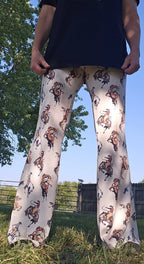 Baha Ranch Vintage Rodeo Cowgirl Flare Pants Baha Ranch Western Wear