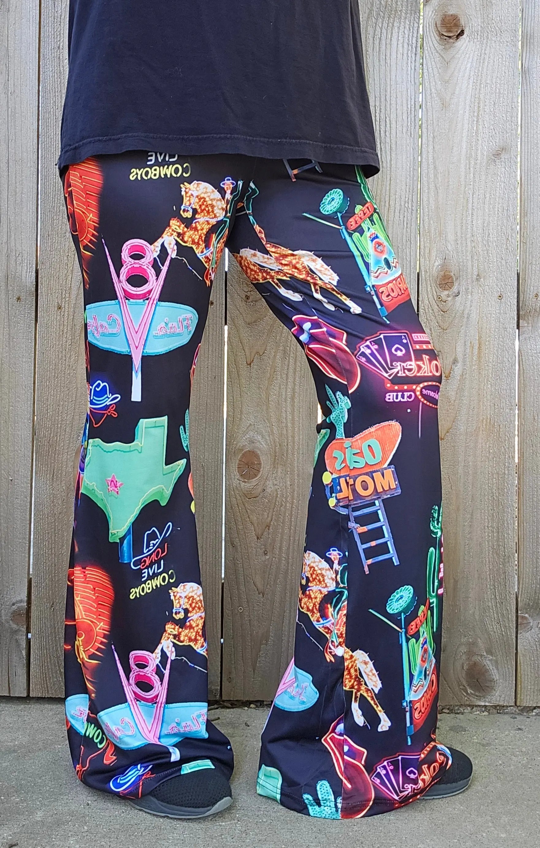 Baha Ranch Neon Vegas Flare Pants Baha Ranch Western Wear