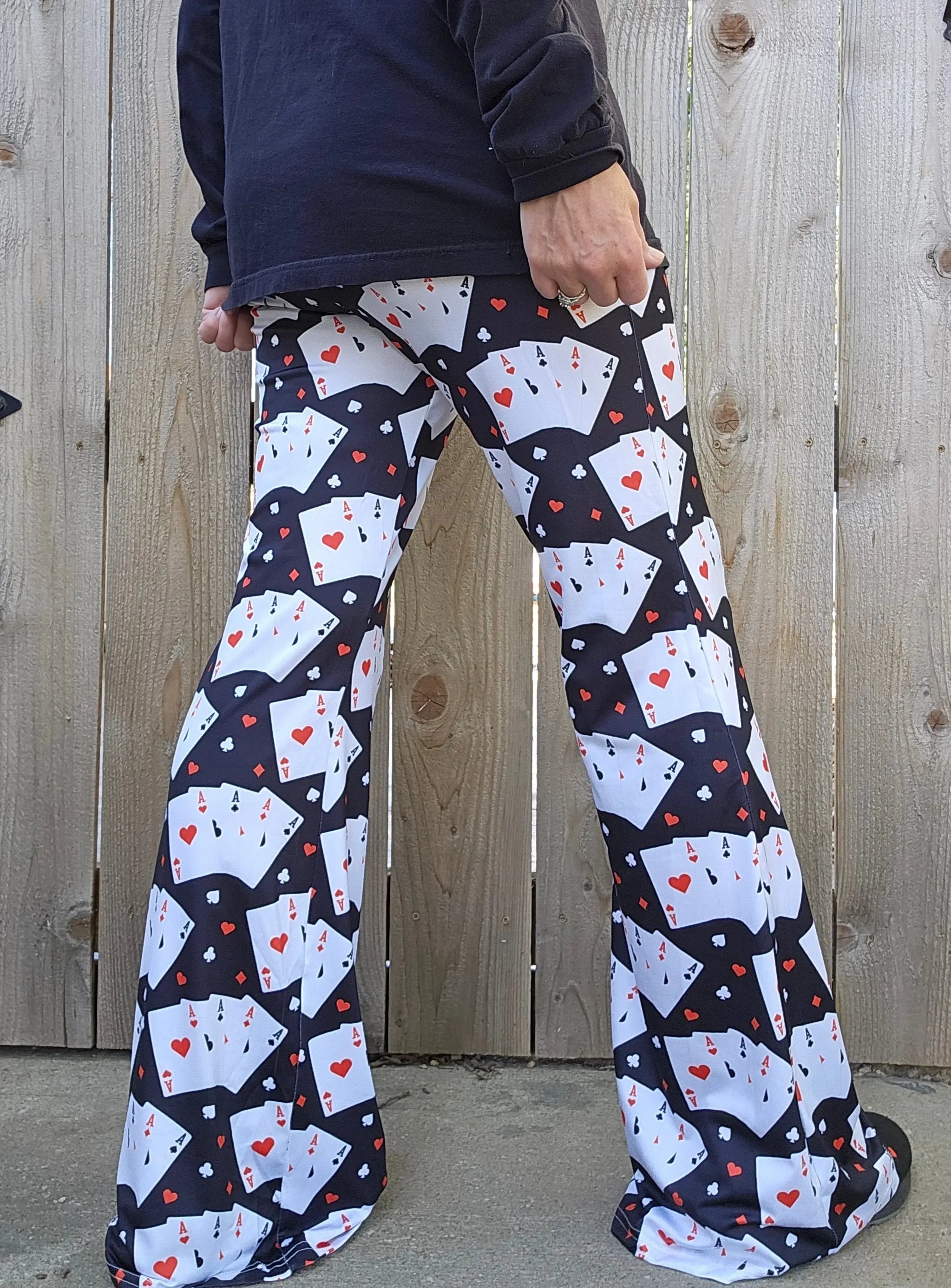 Baha Ranch Vegas Casino Gambling Flare Pants Baha Ranch Western Wear