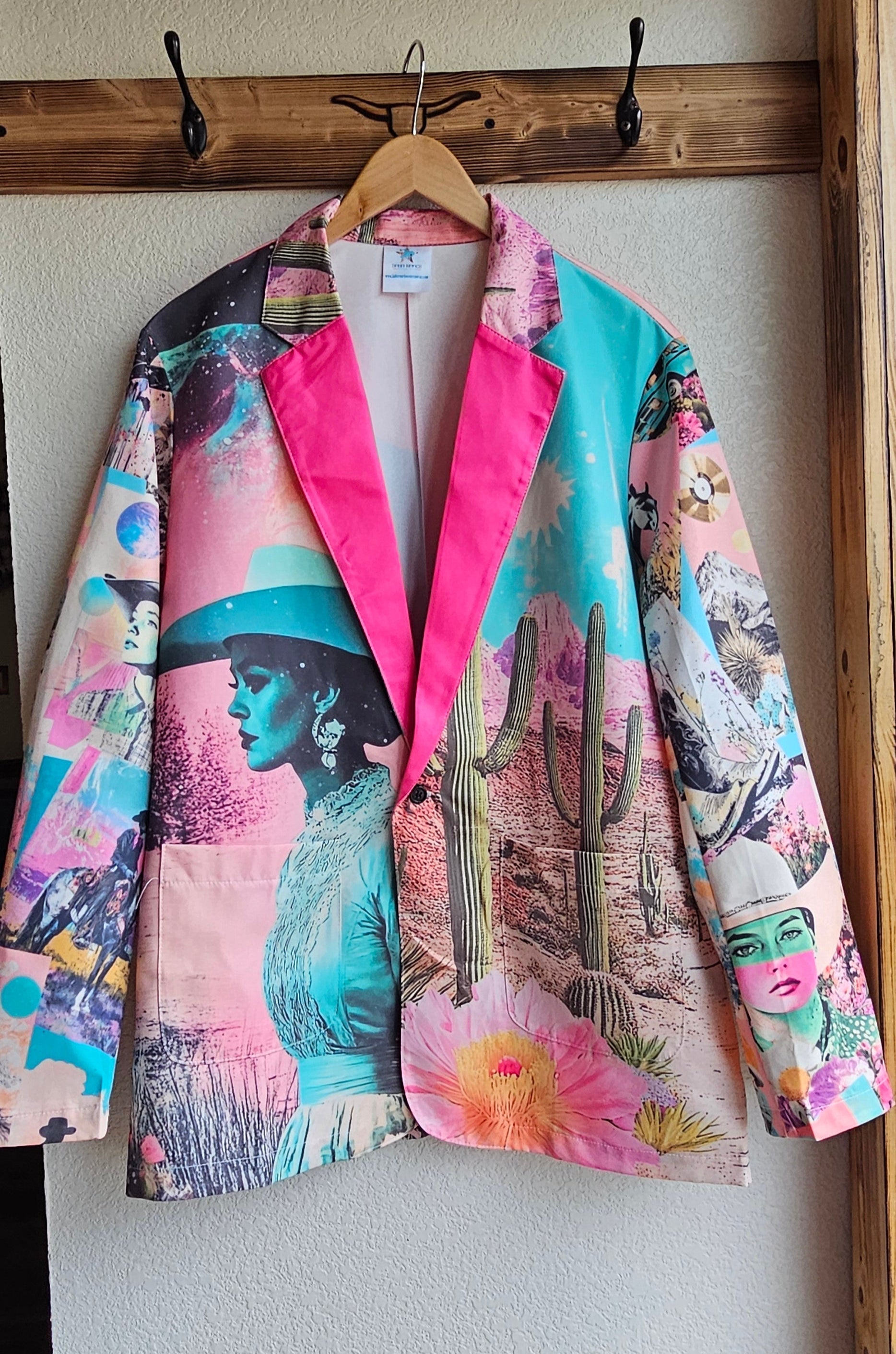 Baha Ranch Retro Pop Western Pop Cowgirl Blazer Baha Ranch Western Wear