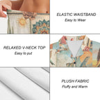 Baha Ranch Pictures of the Southwest Women's Pajama Set Made in America Baha Ranch Western Wear