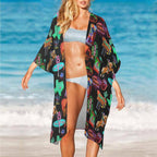 Baha Ranch Neon Vegas Duster Kimono Coverup Baha Ranch Western Wear