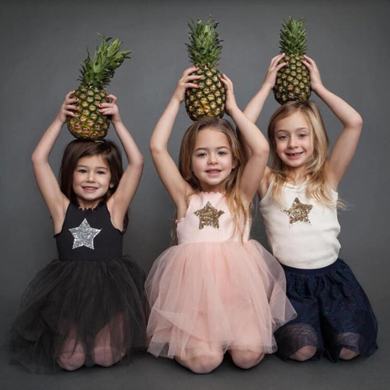 Star vest princess dress