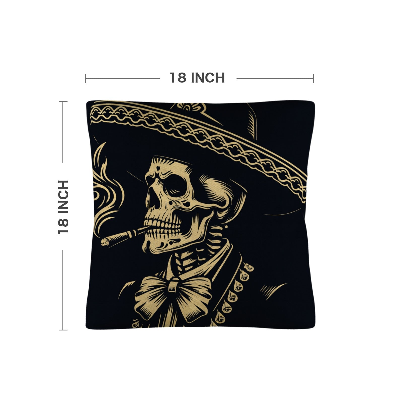 Colores De Mexico Mariachi Pillow Case Made in America Baha Ranch Western Wear