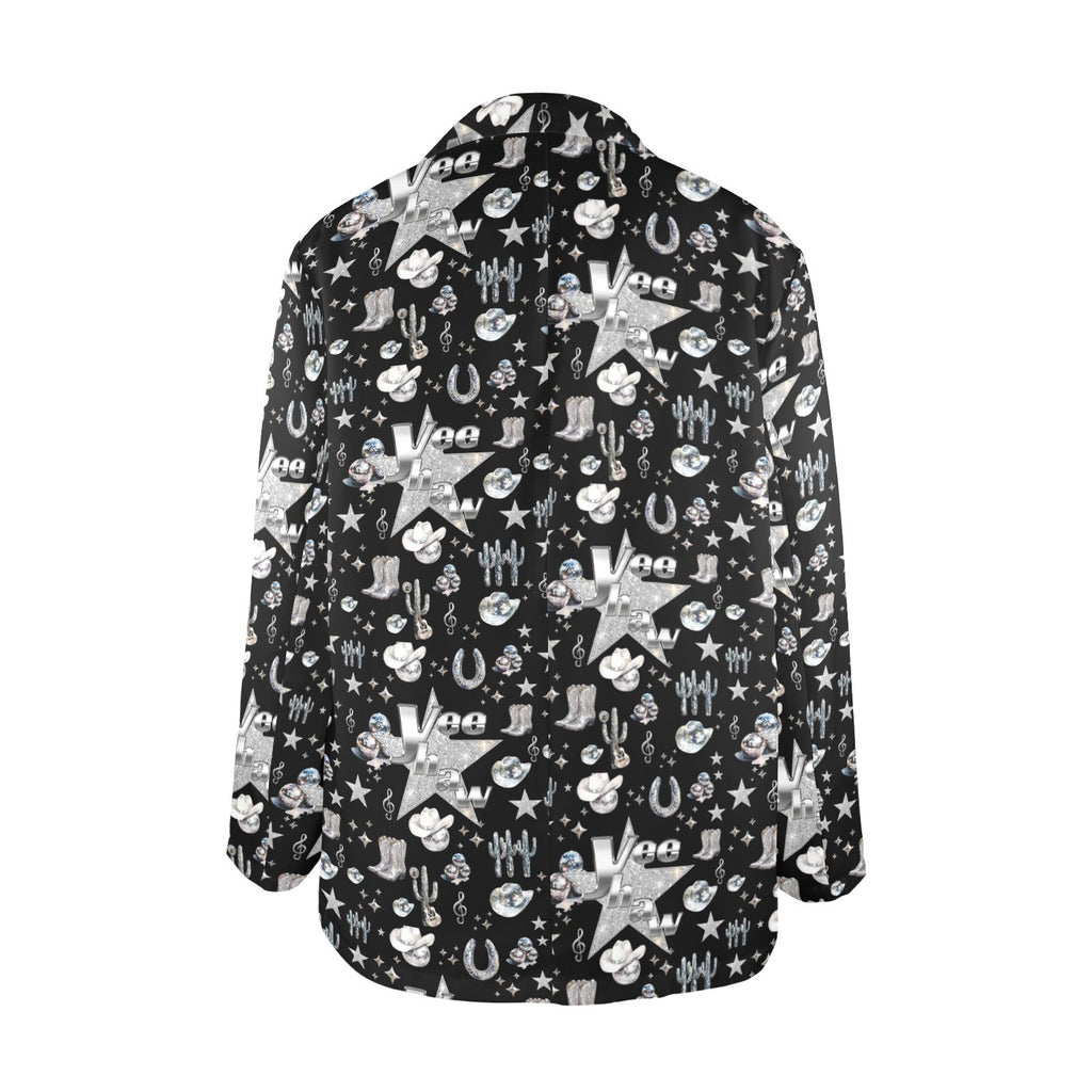 Baha Ranch Rhinestone Cowgirl Yeehaw Blazer Women's Blazer Baha Ranch Western Wear