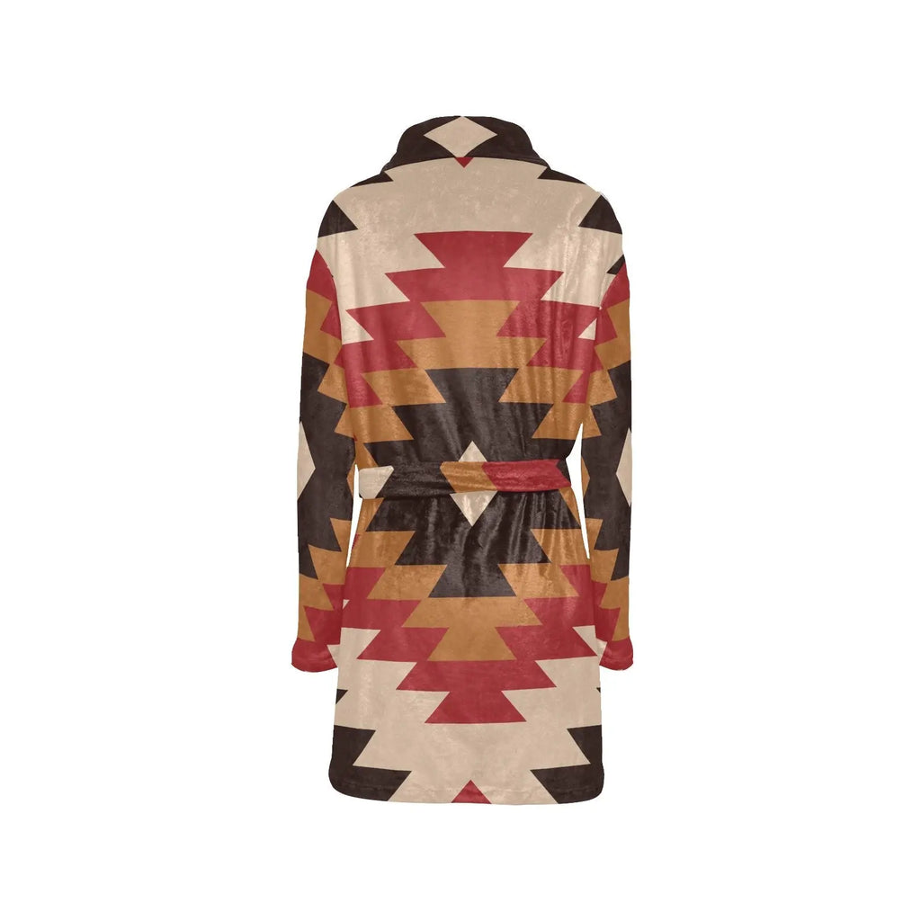 Red Aztec Women's Western Bath Robe Baha Ranch Western Wear