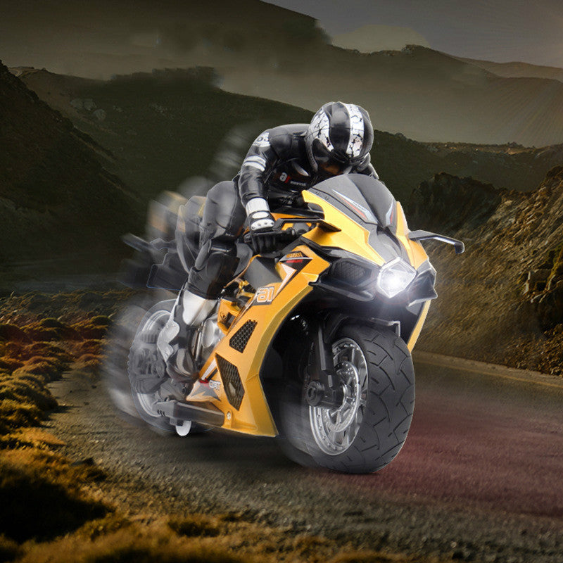 Remote control drift motorcycle