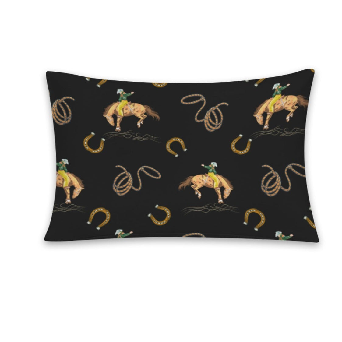 Baha Ranch Rodeo Cowboy Pillowcase Made in America Baha Ranch Western Wear