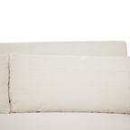 Modern Convertible Pull-out Sofa Bed with USB Ports and Pillows, Beige Corduroy, 57.48 inches