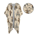 Baha Ranch Vintage Cowgirl Duster Kimono Coverup Baha Ranch Western Wear
