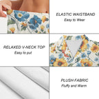 Baha Ranch Mexican Floral Women's Pajama Set Made in America Baha Ranch Western Wear