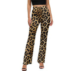 Baha Ranch Retro Pop Western Leopard Animal Print Flare Pants Baha Ranch Western Wear