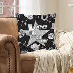 Baha Ranch YEEHAW Velvety Soft Pillow Cover Made in America Baha Ranch Western Wear