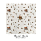 Baha Ranch Hereford Brands Velvety Soft Pillow Cover Made in America Baha Ranch Western Wear